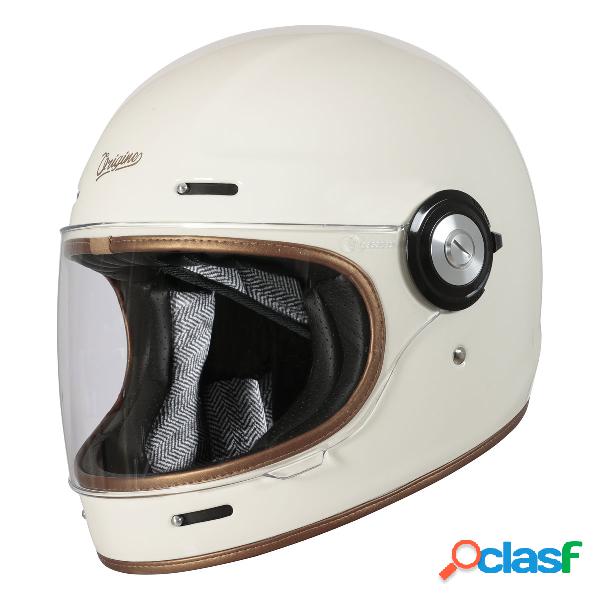 Casco integrale origine vega distinguished bianco crema