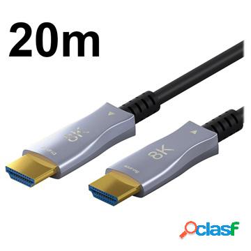 Cavo ottico attivo HDMI 2.1 Goobay - 20 m - nero