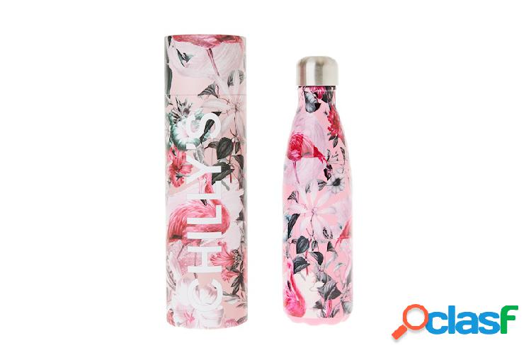 Chillys Bottles Bottiglia termica acciaio Tropical Flamingo