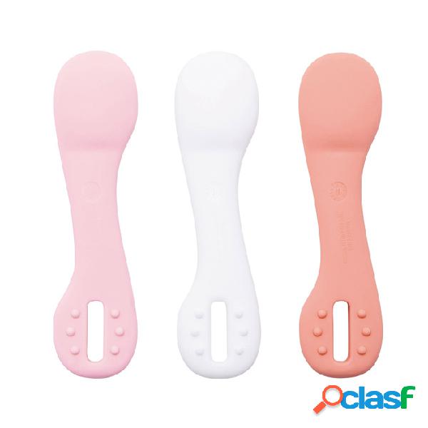 Cucchiaini in silicone pack da 3 Tiny Twinkle Girl