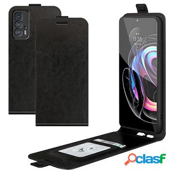 Custodia Flip Verticale Motorola Edge 20 Pro Con Porta Carte