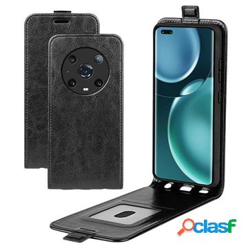 Custodia Flip Verticale con Porta Carte per Honor Magic4 Pro