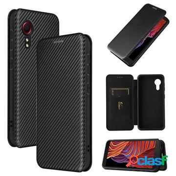 Custodia Flip per Samsung Galaxy Xcover 5 - Fibra di