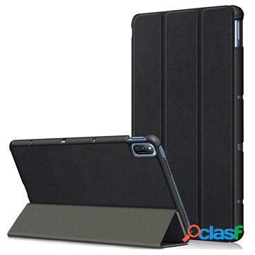 Custodia Folio per Tablet Honor V7 Serie Tri-Fold - Nera
