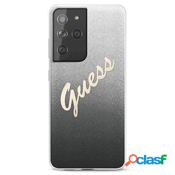 Custodia Guess Glitter Gradient Script per Samsung Galaxy