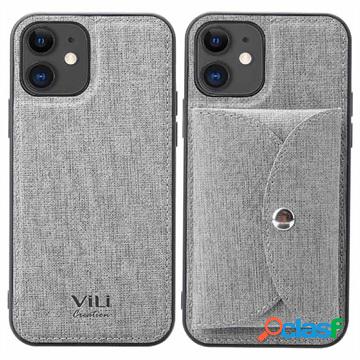 Custodia Vili T per iPhone 12 Mini con Portafoglio Magnetico