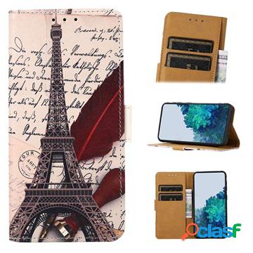 Custodia a Portafoglio per Samsung Galaxy A73 5G Serie Glam