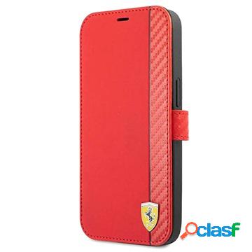Custodia a Portafoglio per iPhone 13 Pro Ferrari On Track
