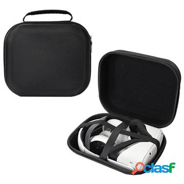 Custodia da trasporto per cuffie Oculus Quest 2 VR - nera