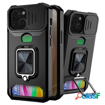Custodia ibrida multifunzione 4 in 1 per iPhone 13 Mini -