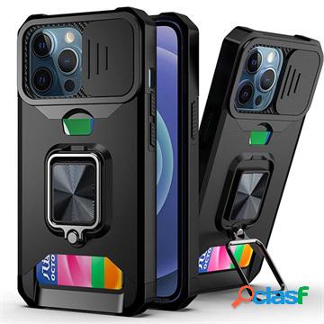 Custodia ibrida multifunzione 4 in 1 per iPhone 13 Pro -