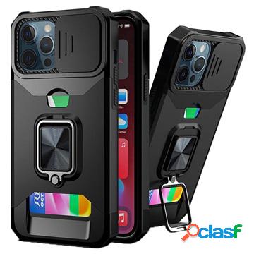 Custodia ibrida multifunzione 4 in 1 per iPhone 13 Pro Max -