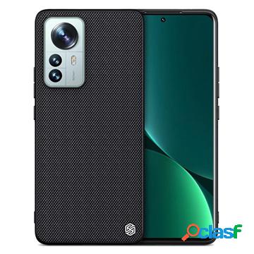 Custodia ibrida per Xiaomi 12 Pro strutturata Nillkin - Nera