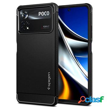 Custodia in TPU Spigen Rugged Armor Xiaomi Poco X4 Pro 5G -