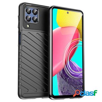 Custodia in TPU per Samsung Galaxy M53 serie Thunder - nera