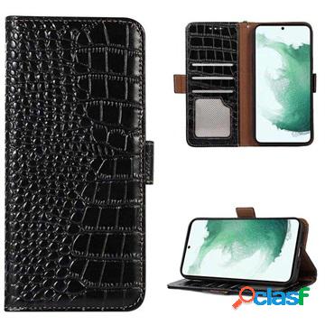 Custodia in pelle a portafoglio per Samsung Galaxy A53 5G