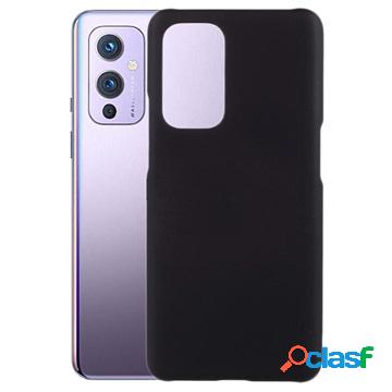 Custodia in plastica gommata OnePlus 9 - nera