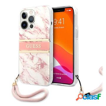 Custodia per iPhone 13 Pro Guess Marble Collection con