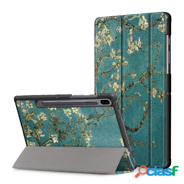 Custodia tripla pieghevole per tablet Samsung Tab S6 10.5 -