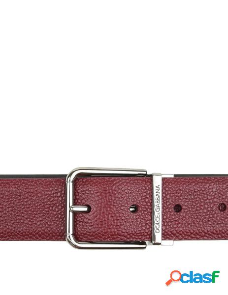 DOLCE E GABBANA CINTURA UOMO BC4078AC46980310 PELLE BORDEAUX
