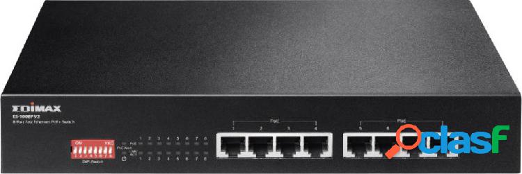 EDIMAX Edimax ES-1008P V2 Switch di rete 8 Porte 10 MBit/s