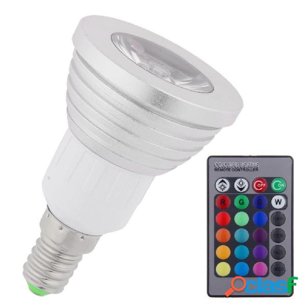 FARETTO LED LUCE RGB PROGRAMMABILE MULTICOLOR E27 GU10 E14