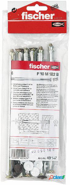 Fissaggio metallico per serramenti Fischer F 10 M 182 B 182