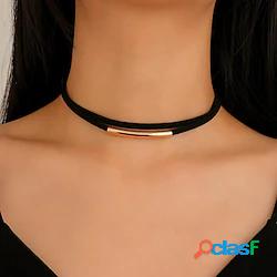Girocolli Collana-girocollo Per donna Doppio strato Semplice