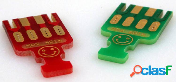 Hacker MPX Platine 5er Supporto per servo (L x L x A) 28 x