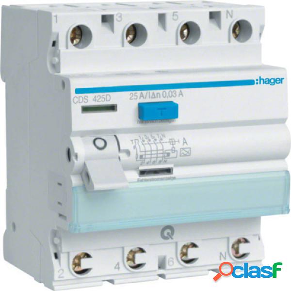 Hager CDA425D CDA425D Interruttore differenziale di