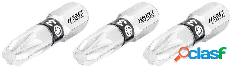 Hazet 2216N-PZ3/3 2216N-PZ3/3 Inserto a Croce 3 C 6.3 1 pz.