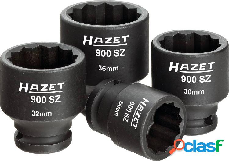 Hazet 900SZ/4 Esagono esterno Kit inserti a bussola Impact 4