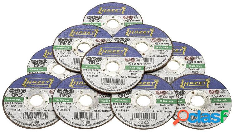 Hazet 9033M-07/10 9033M-07/10 Kit dischi da taglio 50 mm 1