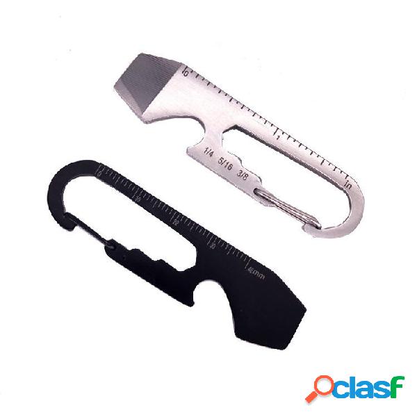 IPRee® 5 in 1 multifunzionale EDC Portachiavi Strumenti Kit