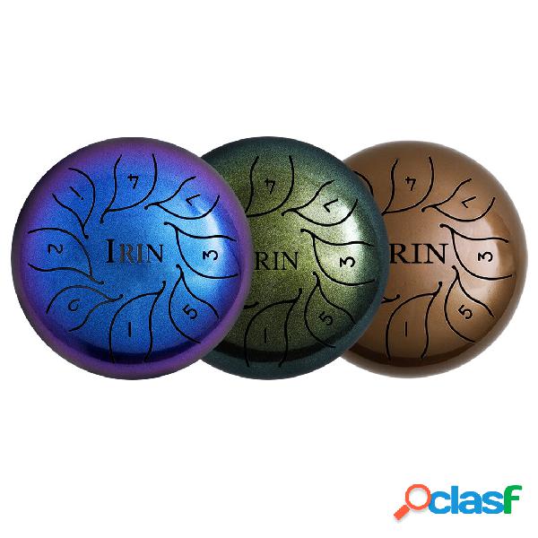 IRIN 5.5 Pollici 8 note G Tune Steel Tongue Drum Handpan