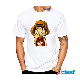 Inspired by One Piece Monkey D. Luffy 100% Polyester T-shirt