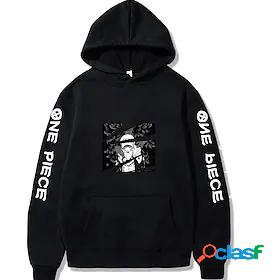 Inspired by One Piece Trafalgar Law 100% Polyester Hoodie