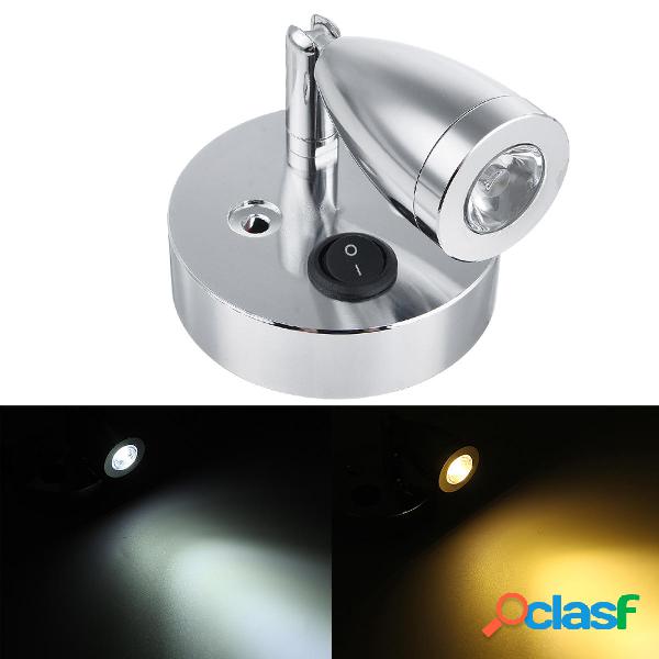Interni 12V-24V LED Luci spot di lettura per camper, camper,