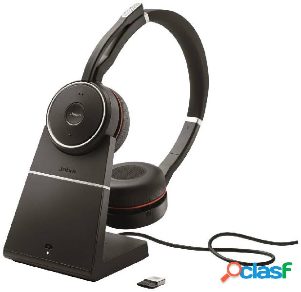 Jabra Evolve 75 Second Edition - MS Teams Telefono Cuffie On