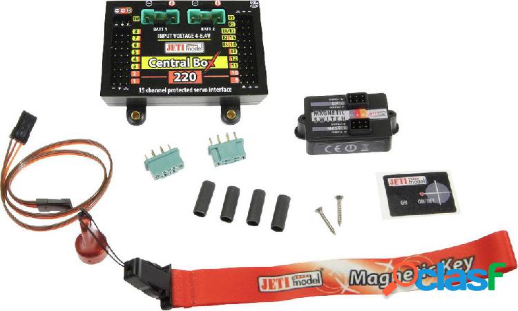 Jeti Central Box 220 Switch per batteria 4 - 8.4 V