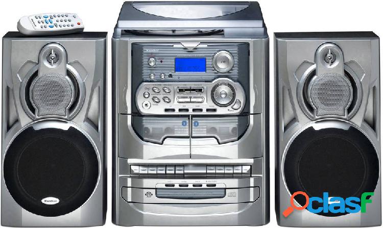 Karcher KA 5300 Sistema stereo CD, Cassette, AM, Giradischi,