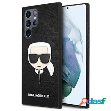 Karl Lagerfeld Saffiano Custodia Karls Head per Samsung