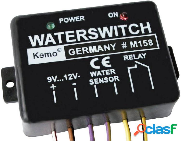 Kemo M158 Sensore acqua Componente sfuso 9 V/DC, 12 V/DC