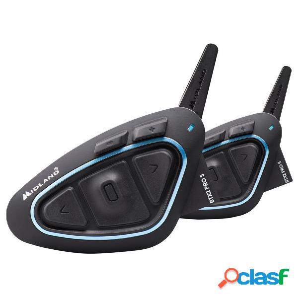 Kit interfono con Bluetooth BTX2 Pro S LR Twin - MIDLAND