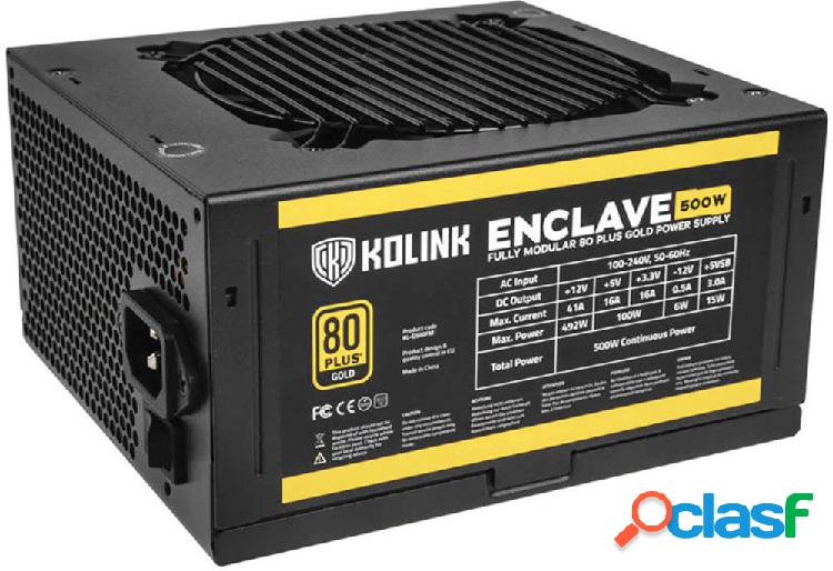 Kolink Enclave Alimentatore per PC 500 W ATX 80PLUS® Gold