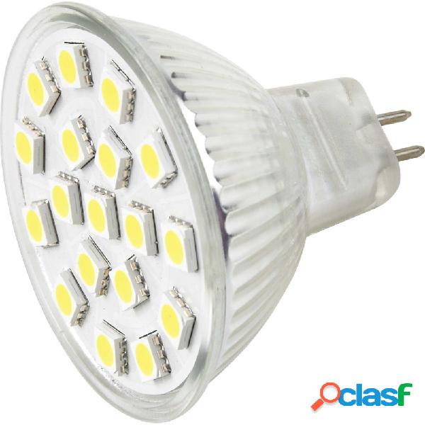 LAMPADA LAMPADINA FARETTO LED 5W 12V SMD MR16 LUCE BIANCA