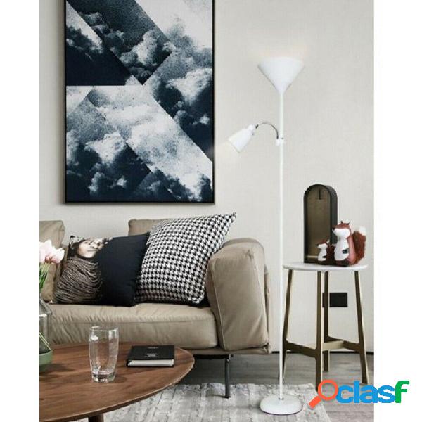 LAMPADA PIANTANA DA TERRA 180CM 2 BRACCI PARALUME LUCE