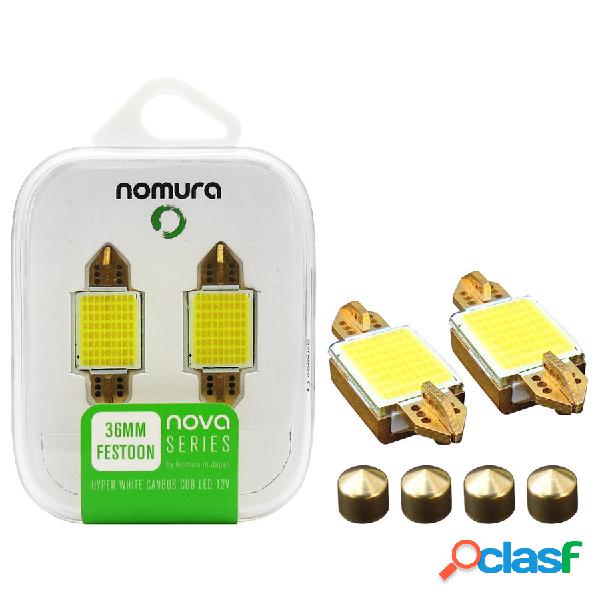 Lampadina a siluro a led Nova Led COB Festoon SV8,5 - NOMURA
