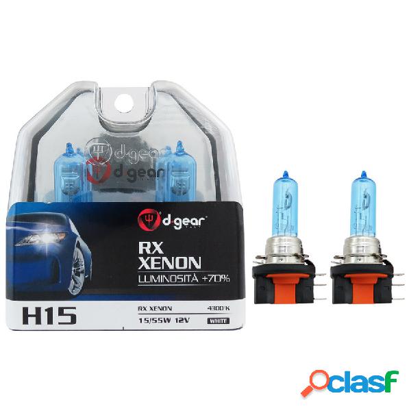 Lampadine Altri Attacchi H15 - RX - Hyper White - D-GEAR