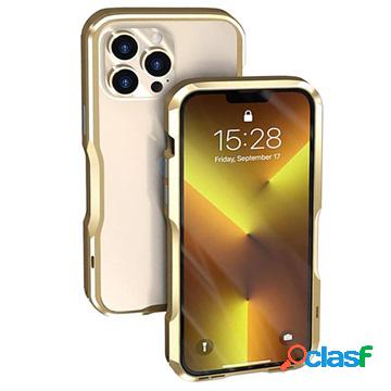 Luphie Safe Lock Paraurti in metallo per iPhone 13 Pro Max -
